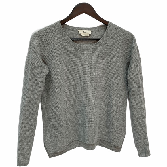Aritzia Sweaters - Aritzia TNA Grey Cable Knit  Sweater XS